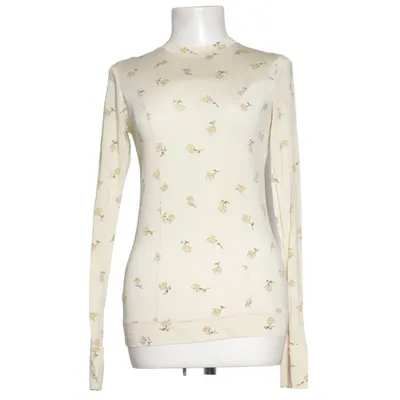 Langærmet t-shirt (Montmartre 18.1) fra Ganni Elastan, Viscose