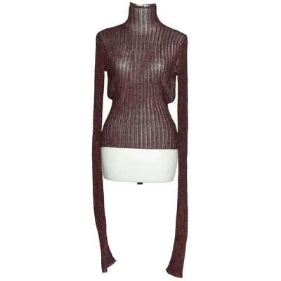 Top (Brun) fra Arakii Metallfiber, Viscose