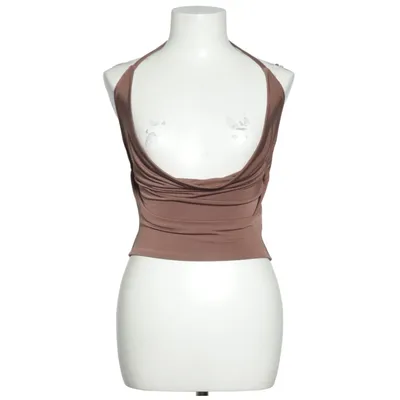 Halterneck top (Brun) fra Tiger Mist Elastan, Polyester