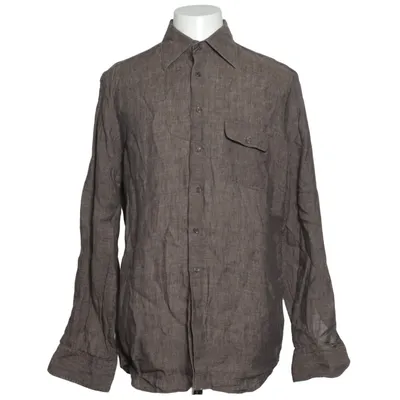 Chemise (Marron) de Shirtonomy Lin