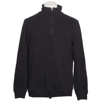 Sweater (Sort) fra Allan Clark Bomuld, Polyester