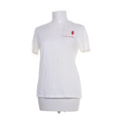 T-shirt (Hvid) fra Saks Potts Bomuld, Minkpels
