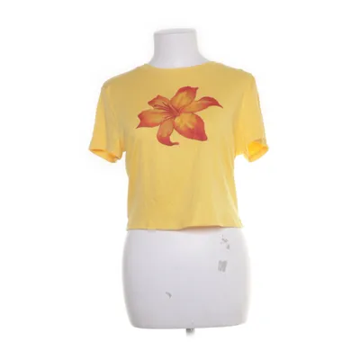Crop top (Geel) van Cider
