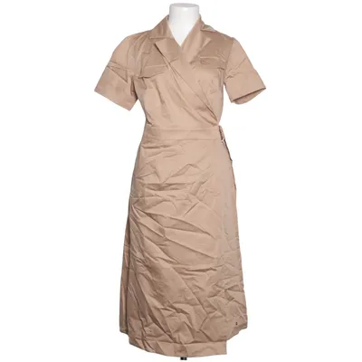Wrap dress (Beige) from Betty & Co Cotton, Elastane, Polyester