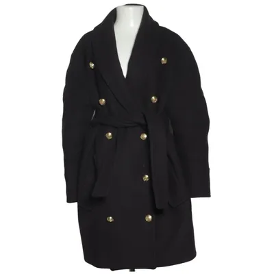 Kappa (Svart) från Balmain x H&M Polyamid, Viskos, Ull