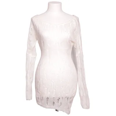 Klänning (Vit) från Prix Knit