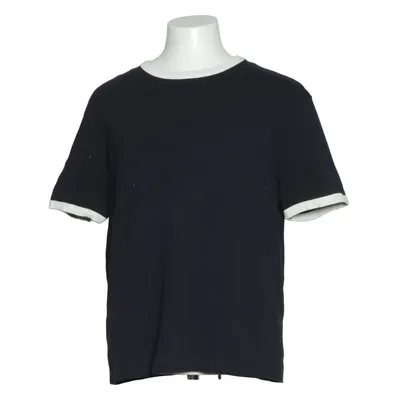T-shirt (Blå, Hvid) fra Zara Bomuld, Elastan