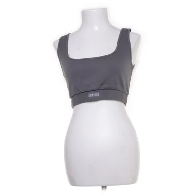 Crop top (Grå) fra Lounge Økologisk bomuld, Polyester