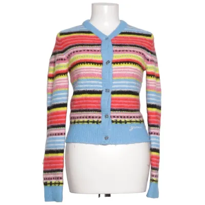 Kofta (Blå, Röd, Flerfärgad) från Ganni Alpackaull, Elastan, Merinoull, Polyamid