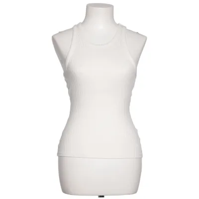 Débardeur (Blanc) de Sanne Alexandra Coton, Élasthane, Polyester
