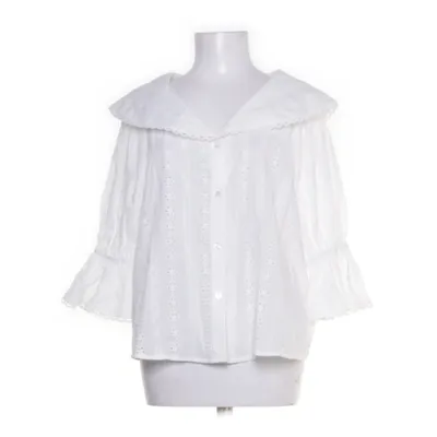 Bluse (Collar Detail Anglais Blouse) fra NA-KD Bomuld