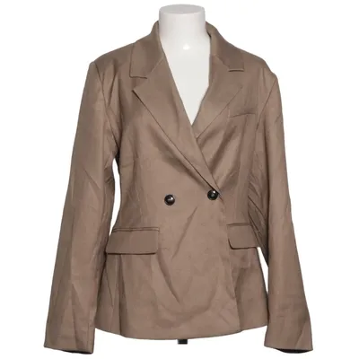 Blazer (Marron) de Gina Tricot Élasthane, Polyester, Viscose