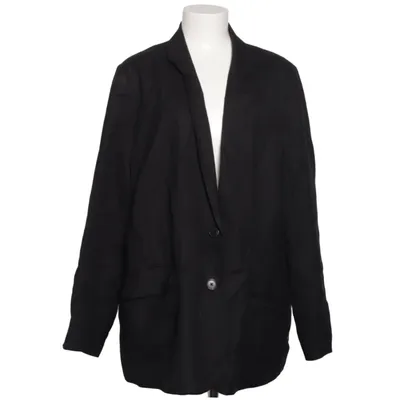 Kavaj (Svart) från Lindex Linne, Polyester, Viskos