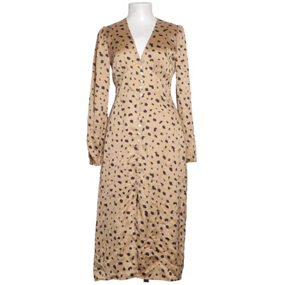 Klänning (Beige, Svart) från Adoore Polyester