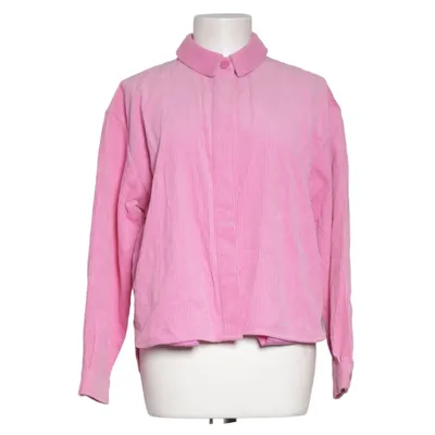 Skjortejakke (Pink) fra Samsøe & Samsøe Bomuld, Viscose