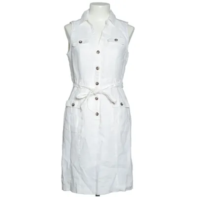 Blousejurk (Wit) van H&M Linnen, Polyester, Viscose
