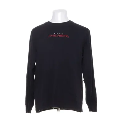 Langærmet t-shirt (Sort) fra Planet NUSA Økologisk bomuld