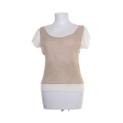 Topp (Vit, Beige) Bomull