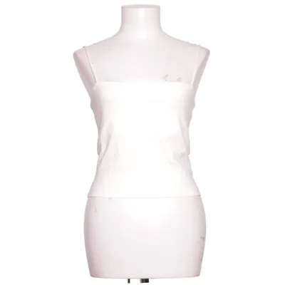 Linne (Vit) från Gina Tricot Elastan, Ekologisk bomull