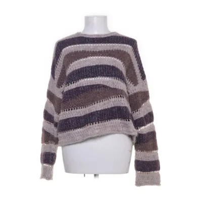 Tröja (Beige, Lila) från Zara Bambu, Bomull, Polyamid, Polyester, Ull