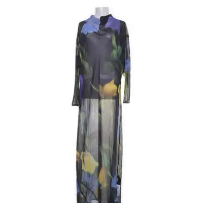 Maxikjole (Sort, Flerfarvet) fra ASOS Design Polyester