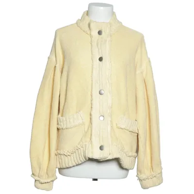 Cardigan (Gul) fra Free People Bomuld, Elastan, Polyester