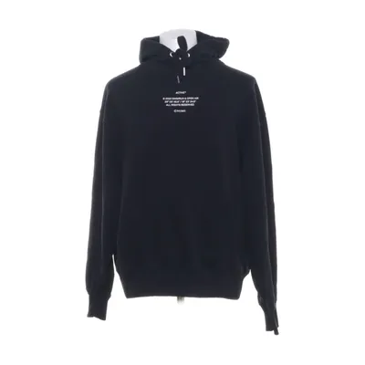 Huvtröja (Svart) från Stanley/Stella Ekologisk bomull, Återvunnen polyester