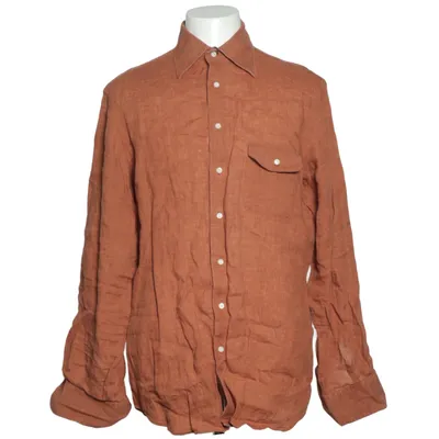 Skjorta (Brun) från Shirtonomy Linne