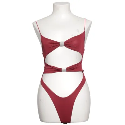 Baddräkt (Röd) från Shein Elastan, Polyester