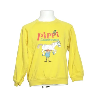 Collegetröja (Gul, Flerfärgad) från Pippi Långstrump Bomull, Polyester