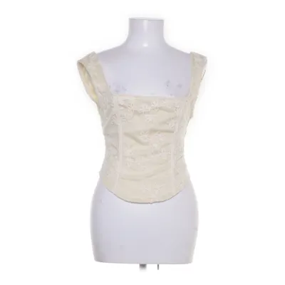 Crop top (Beige) från PrettyLittleThing Bomull, Polyamid, Polyester