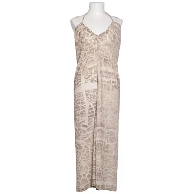 Klänning (Beige, Flerfärgad) från KZN Polyester