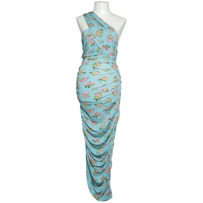 Wrap dress (Blue, Multicolored) from Adoore Elastane, Viscose
