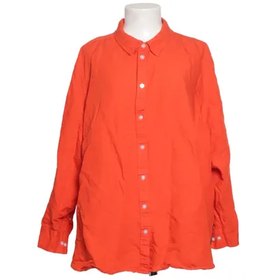 Skjorta (Orange) från XLNT by KappAhl Linne, Viskos