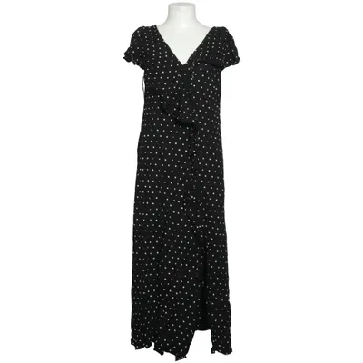 Kjole (Sort, Hvid) fra Lindex Viscose