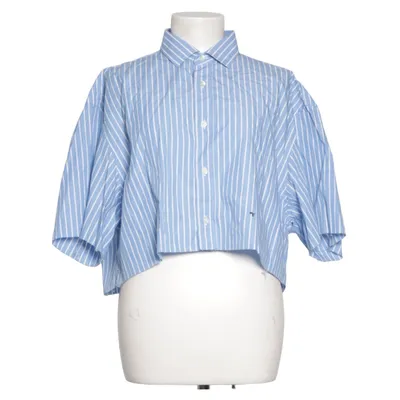 Shirt (Blue, White) from Homme girls Cotton