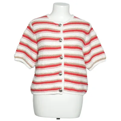 Cardigan (White, Red, Brown) from Zero Acrylic, Cotton, Polyester