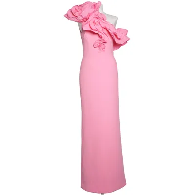 Robe de soirée (Rose) de Rebecca Vallance Élasthane, Polyester