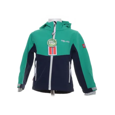 Outdoor jacket (Kristiansand Jacket) from Trollkids Elastane, Polyester