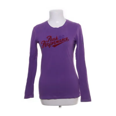 Långärmad t-shirt (Lila) från Peak Performance Bomull, Elastan