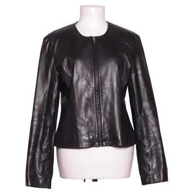 Läderjacka (Svart) från Jack Daniels Skinn, Polyester