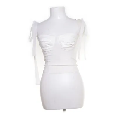 Crop top (Hvid) fra Rumours Elastan, Polyester
