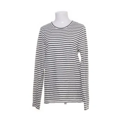 Langærmet t-shirt (Hvid, Grå) fra L.O.G.G by H&M Bomuld