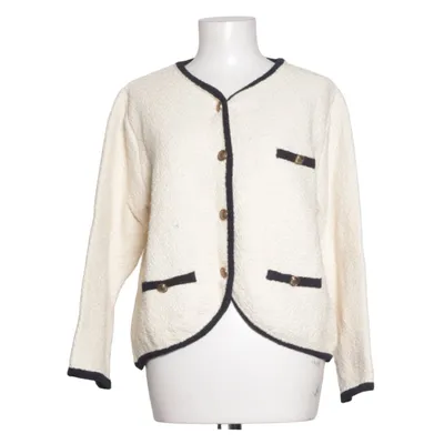 Cardigan (Hvid, Sort) fra Massimo Dutti Bomuld, Polyamid