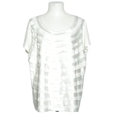 Top (White) from Sintesis Cotton, Modal, Polyester