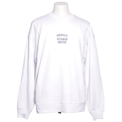 Collegetröja (Vit) från Stanley/Stella Ekologisk bomull