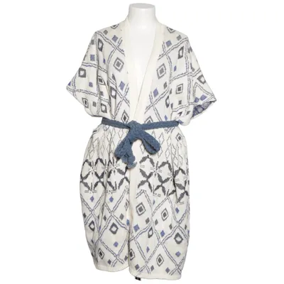 Cardigan (Blue, White) from Antik Batik Cotton, Polyester
