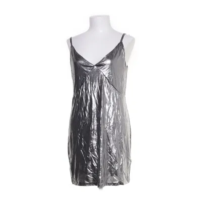 Kjole (Sølv) fra Monki Elastan, Polyester