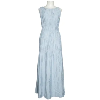 Robe longue (Bleu) de NA-KD Polyamide, Polyester, Viscose