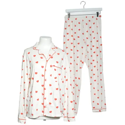 Pyjama (Blanc, Rouge) de Åhléns Coton, Élasthane